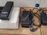 a lot of electronics that are sitting on a table