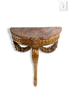 une image d'une table en bois avec un plateau en marbre