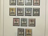a picture of a picture of a collection of stamps