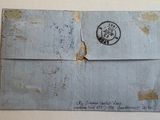 a piece of paper that has a stamp on it