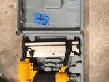 a tool box that has a hammer and a screwdriver in it