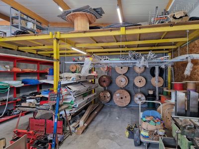 a picture of a large room with lots of different types of equipment