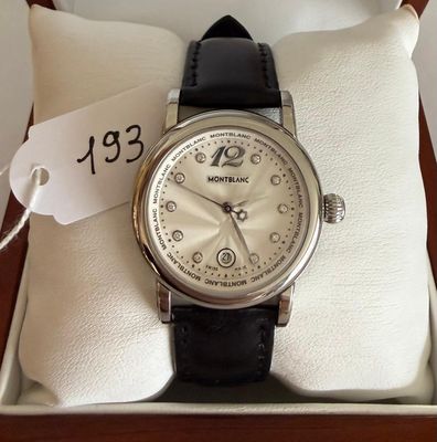 Montre en acier, signée - MONTBLANC - MEISTERSTUCK - Ø 32mm …