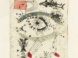 une image représentant une photo d'un tableau sur lequel figurent des fleurs et des oiseaux