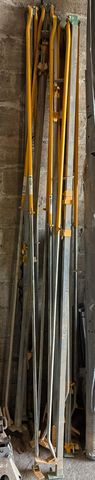 Lot de 6 poteaux réglables MACC