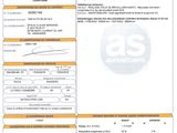 a close up of a document with a barcode on it