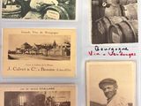 many old photos of men and women in the picture