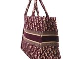 a close up of a bag with a pattern on it