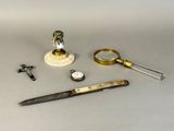 a lot of items that are sitting on a table