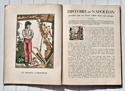 (IMAGERIE POPULAIRE) BALZAC (Honoré de) Napoleon. son histoi…