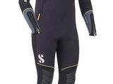 a close up of a wetsuit on a white background