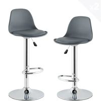 Lot de 2 Tabourets de Bar