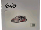 a box with a picture of a small car on it