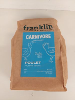 a bag of granivore sitting on a table