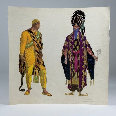 an image of two men dressed in costume standing next to each other