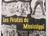 Les pirates du Mississippi - Affiche de cinéma 11 x 17 - Style français A