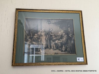 a picture of a painting on the wall of a building