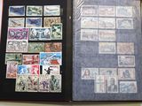 a picture of a book with stamps inside of it