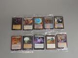 beaucoup de cartes sur la table