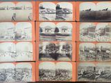 an old photo of a bunch of old photographs of a city