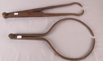 [ INSTRUMENT DE MESURE ] Lot de deux compas d'épaisseur en f… - Photo 1