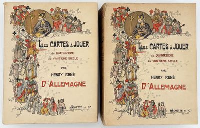 two books with illustrations on them are sitting on a table
