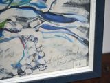a picture of a picture of a painting on a table