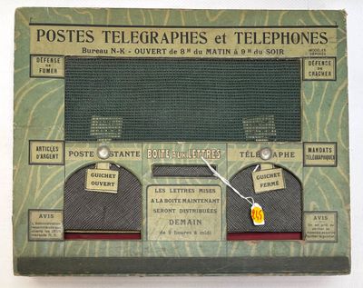 Boite de jeu "POSTES TELEGRAPHES et TELEPHONES"