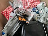 a cardboard box filled with assorted items in it