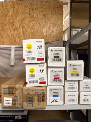 Lot de toners Canon et Epson neufs - Photo 1