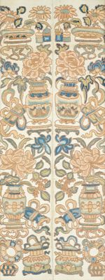 l'image d'un morceau de tissu sur lequel est dessiné un motif