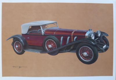 16.	BRACQ (Paul). L'Automobile. Collection style 1926 à 1932…