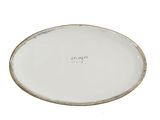 an image of a white plate on a white background