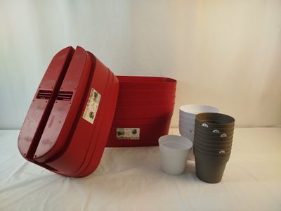 Lot de 21 - DEROMA - Ces jardinières Samba Balcony ainsi que…