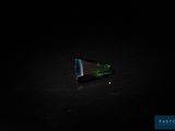 an image of a triangle shaped object in the dark