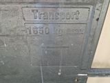a metal box that has a sign on it