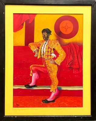 Albert DUBOUT (1905-1976), Le Torero, Lithographie en couleu…