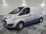 ford transit van parked in a clean room with checkered flooring