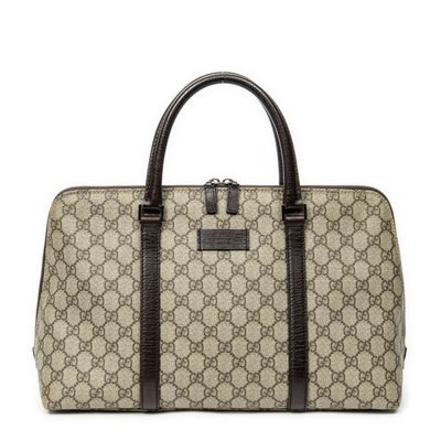 guccissi gg supreme duffle bag