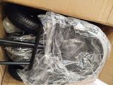 a box with a bunch of luggage inside of it