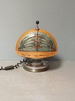 Lampe en bois et métal création comtemporaine composée d'élé… (photo 2)