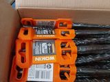 a box with a bunch of drill bits inside of it