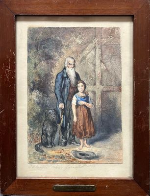 Johan Oscar CANTZLER (1844-1921) d'après Girardot.