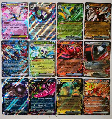 12 cartes Pokémon Ultra Rare, Françaises - Etat sortie de bo… - Photo 1