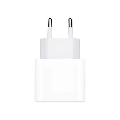 a white charger with two usb ports attached to it