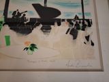 a picture of a painting hanging on the wall