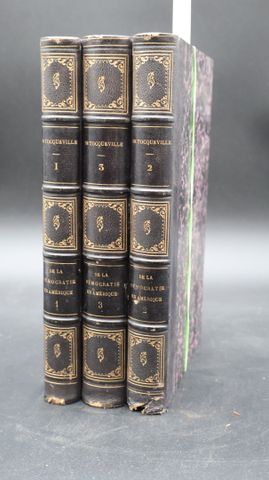 TOCQUEVILLE Alexis de: De la DEMOCRATIE en Amérique. Paris, Levy,...