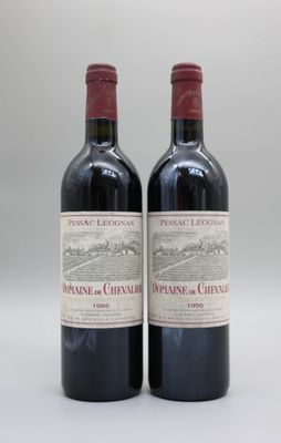 deux bouteilles de vin rouge posées l'une à côté de l'autre sur une table
