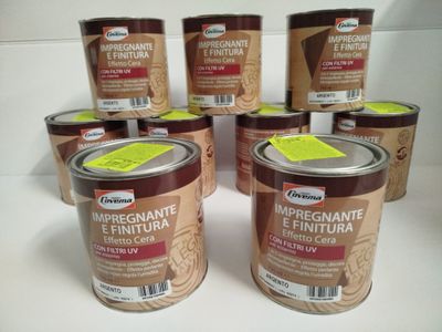 Lot de 9 - COVEMA - Cette lasure 750 ml à effet cire argenté…