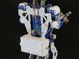 a robot that is sitting on top of a table